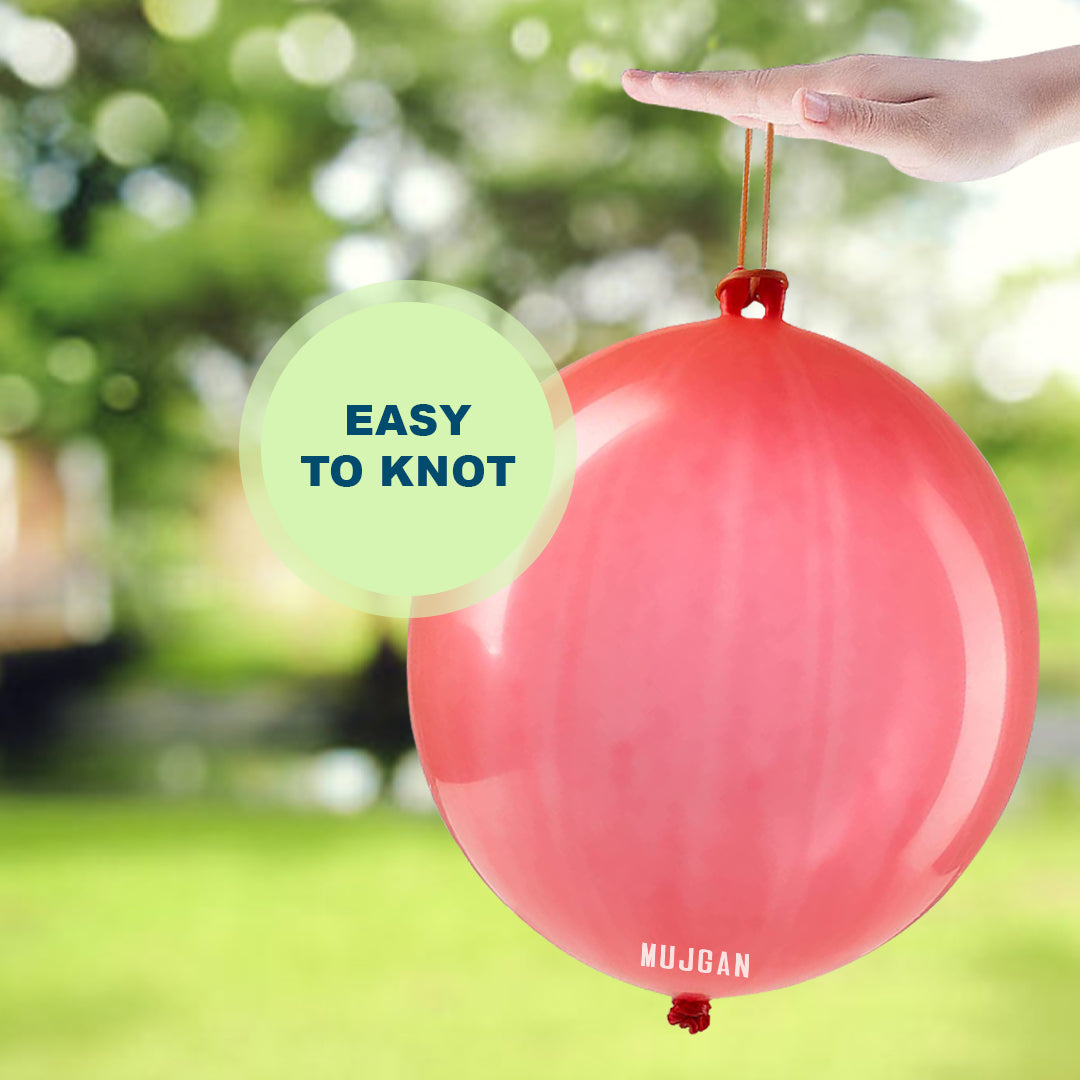 24 PCS Colourful Large Punch Balloons Pack