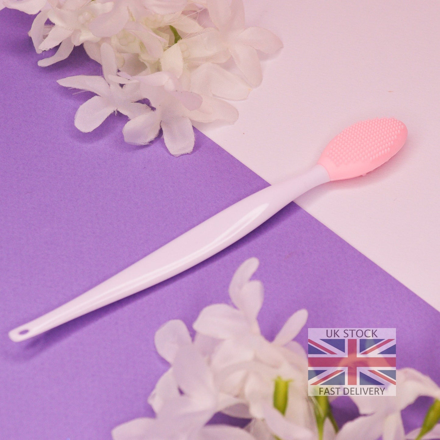 Silicone Blackhead Pore Cleaner Brush (Pink)